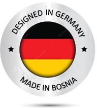 HMBF: Alle unsere Produkte werden in Deutschland entwickelt und in Bosnien  hergestellt, um eine höchstmögliche Qualität zu garantieren. 